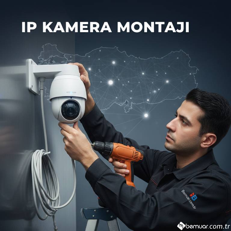 IP kamera montaj hizmeti kurumsal işletme apartmanlar dükkanlar