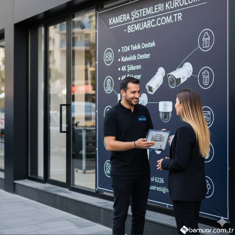 İşletmeler için güvenlik kamera sistemi kurulumu