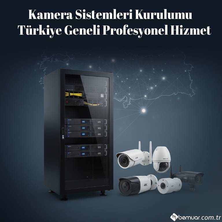Dış mekan güvenlik kamera sistemleri profesyonel kurulum