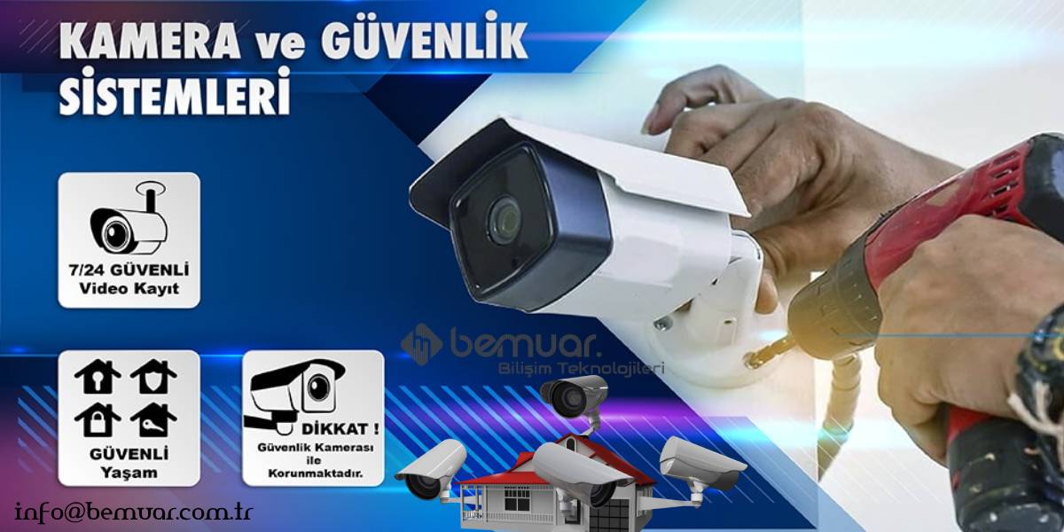 Şanlıurfa IP kamera sistemleri kurulumu profesyonel montaj