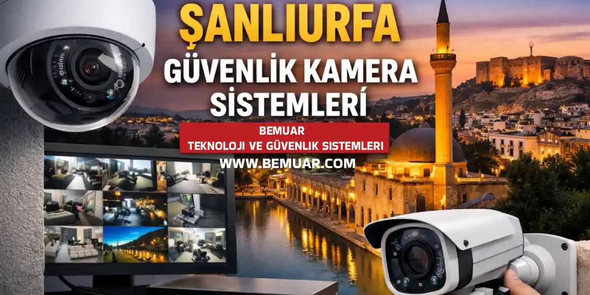 Şanlıurfa Güvenlik Kamera Sistemleri Kurulumu